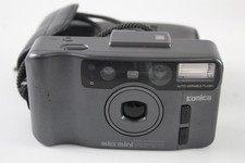 Konica Big Mini Compact Film Camera Point & Shoot Working w/ 35mm F/3.5 Lens