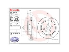 Brembo 09.D719.11 Brake Discs