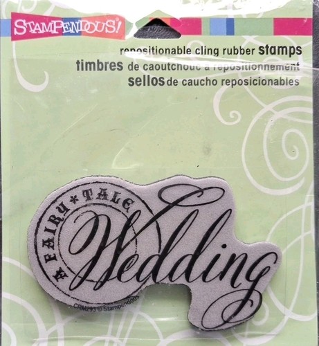 Stampendous wedding cling - stampendous,