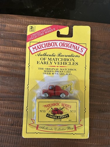 Matchbox originals 13 tow - no.,