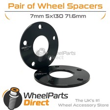 Wheel Spacers (2) Black 5x130