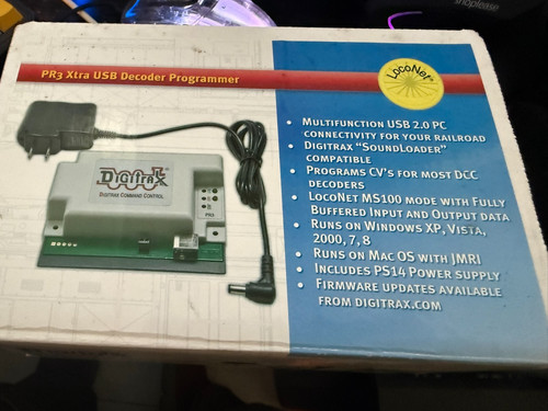 Digitrax pr3 xtra - xtra, usb