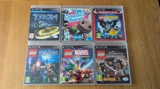 6 PS3 Kids Games - LEGO Harry Potter, Pirates, Marvel Superheroes, Batman, Tron