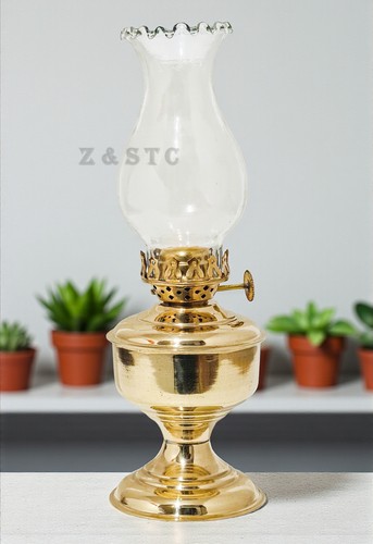 Vintage glass brass - vintage, lamp