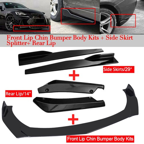 Car front bumper spoiler body - car,