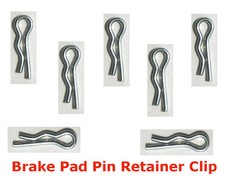 RETAINING R CLIPS PINS TO SUIT BRAKE DISC PAD (SMALL) STEEL CLIP CALIPER PMBR6
