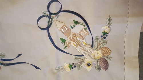 Beautiful embroidered