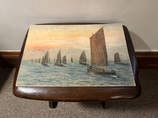 Antique Folk Art Sailing Boats