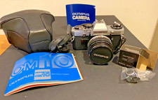 Olympus OM-10 35mm Camera with 50mm Zuiko lens & case used, in great condition