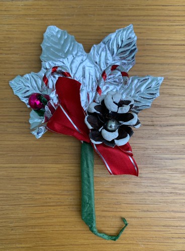 Vintage christmas corsage - vintage,