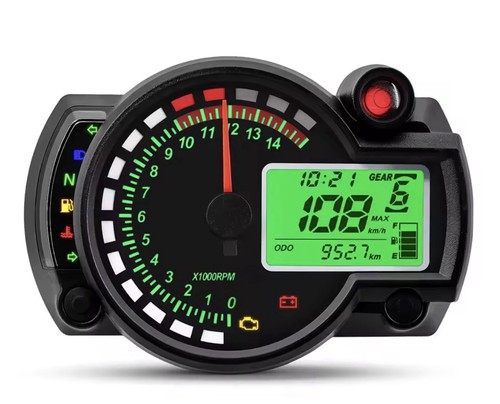 Universal led lcd motorcycle - led,