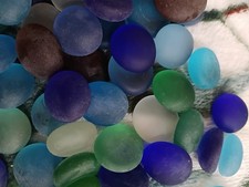 20 Frosted Aqua Blue Green