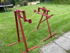 Universal rollover jig  Rotisserie with tr7 brackets