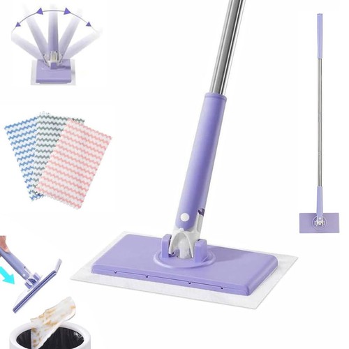 Disposable dust mop with - mop,