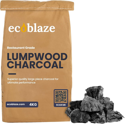 4kg lumpwood charcoal - lumpwood,
