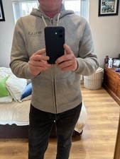 Jack Wills Men's Grey Hoodie