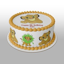 Lion King pre-cut Edible Icing