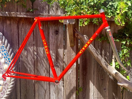 53cm ciocc vintage steel - vintage,