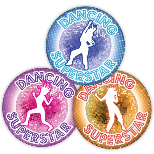 144 dancing superstar - 144, stickers