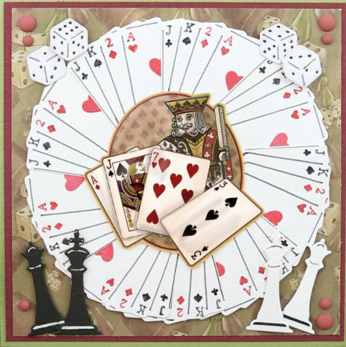 Playing cards chess metal - playing,