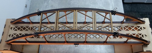 Single track bowstring bridge - single,