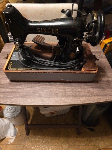 Vtg 1955 singer 99k sewing - 1955,
