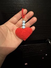 Hand Knitting Keyring