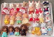 Joblot Bundle Sylvanian Families Furniture Figures Hedghog Elephant Piano stool 