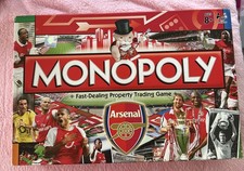 Arsenal Monopoly Board Game VGC, Opened But Unplayed
