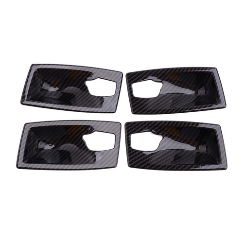 Black door handle - 4x,