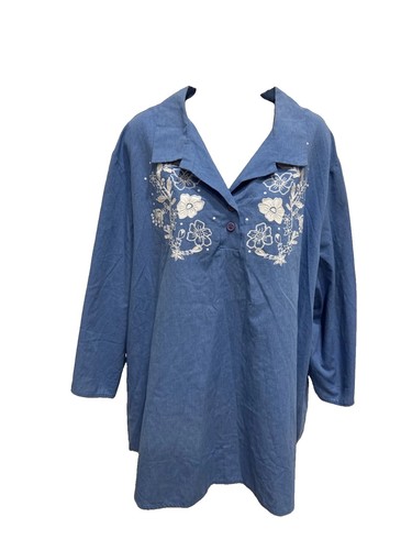 Roaman blue smocked - roaman's,