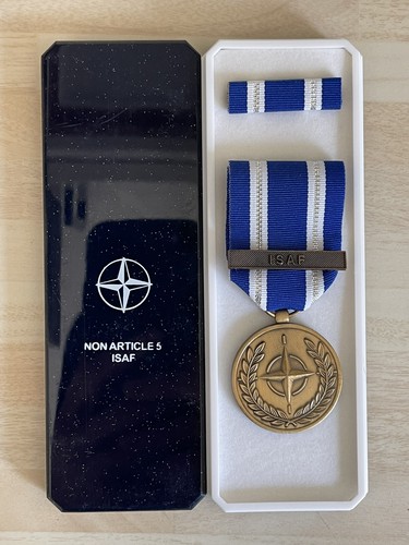 Nato non article isaf medal - nato, 5