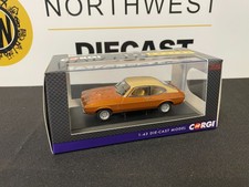 CORGI VANGUARDS 1:43 SCALE VA15406 FORD CAPRI MK2 3.0 GHIA - SATURN GOLD