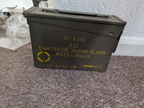 Vintage army ammunition box - vintage,