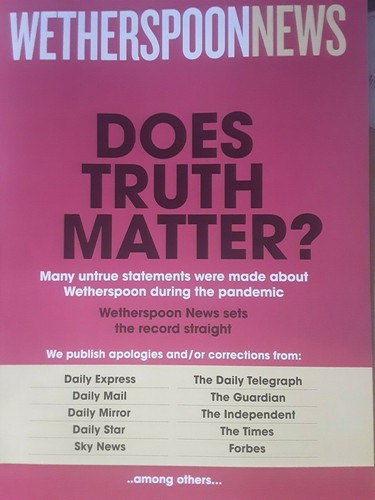 Wetherspoons summer special - summer,