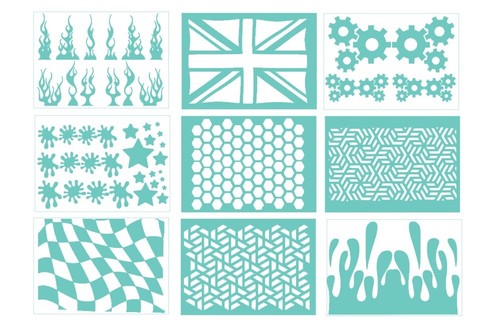 Cut vinyl stencil mask for - vinyl,