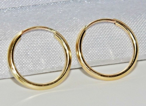9ct gold 5mm - gold, hoop