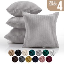 Pack of 4 Stripe Velvet