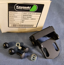 front glass stop assembly for