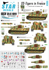 Star Decals 1/35 SS-Tigers in