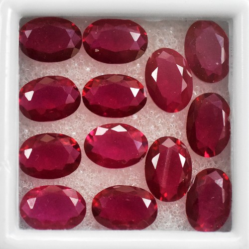 Natural red ruby oval cut - oval, 6