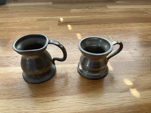 Vintage pewter gill - vintage,