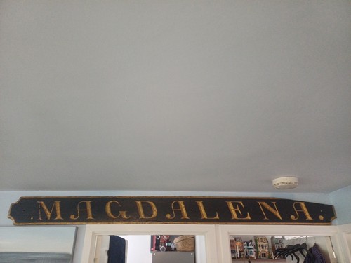 Victorian ships name - name, sign