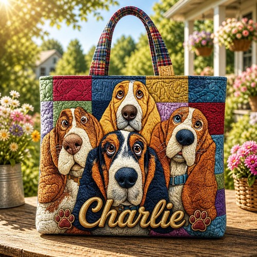 Personalized basset hound - personalized,
