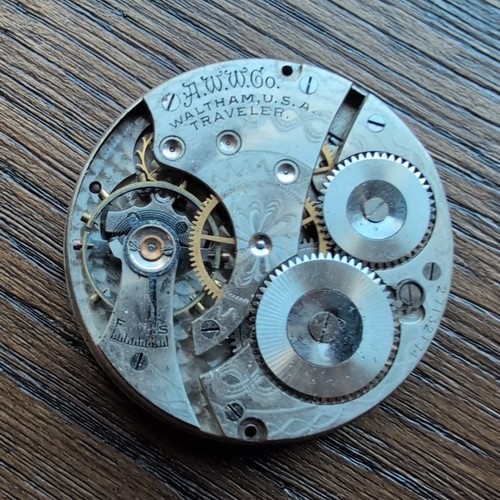 Waltham traveler pocket watch - waltham,