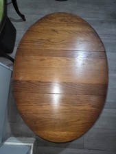 Old Charm Furniture Made by Wood Bros Solid Oak Table