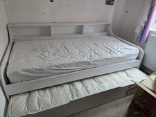 White  Kids Cabin Bed with Under Bed Storage GC