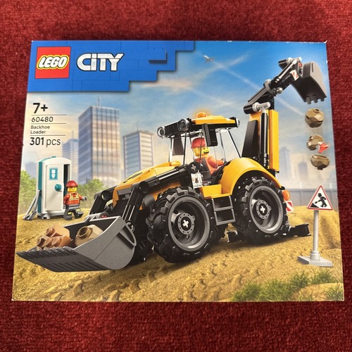 Lego city backhoe loader - city,