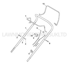 Mountfield petrol lawnmower - mountfield,