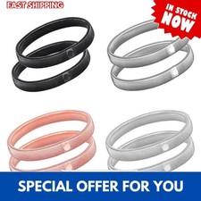 2Pcs Adjustable Shirt Sleeve Holders Metal Arm Bands%For Men s Ladie Garte HOT